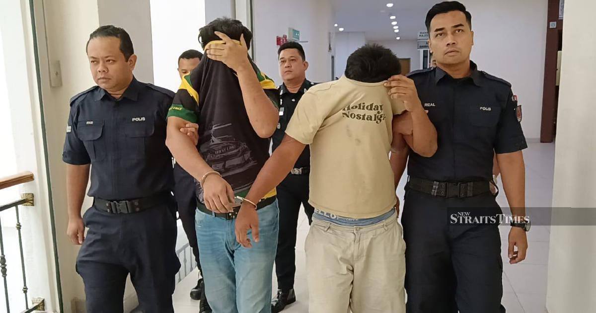 Two Rohingya men charged with serial house break-ins in Muar district