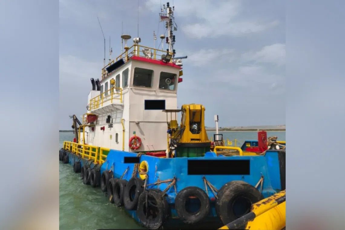 Eight tugboat crew members arrested in Singapore marine fuel theft operation