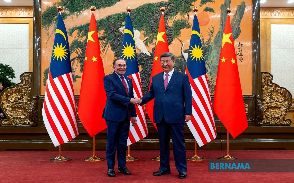 Anwar Extends Congratulations to Xi Jinping on Communist Party's 105th Anniversary