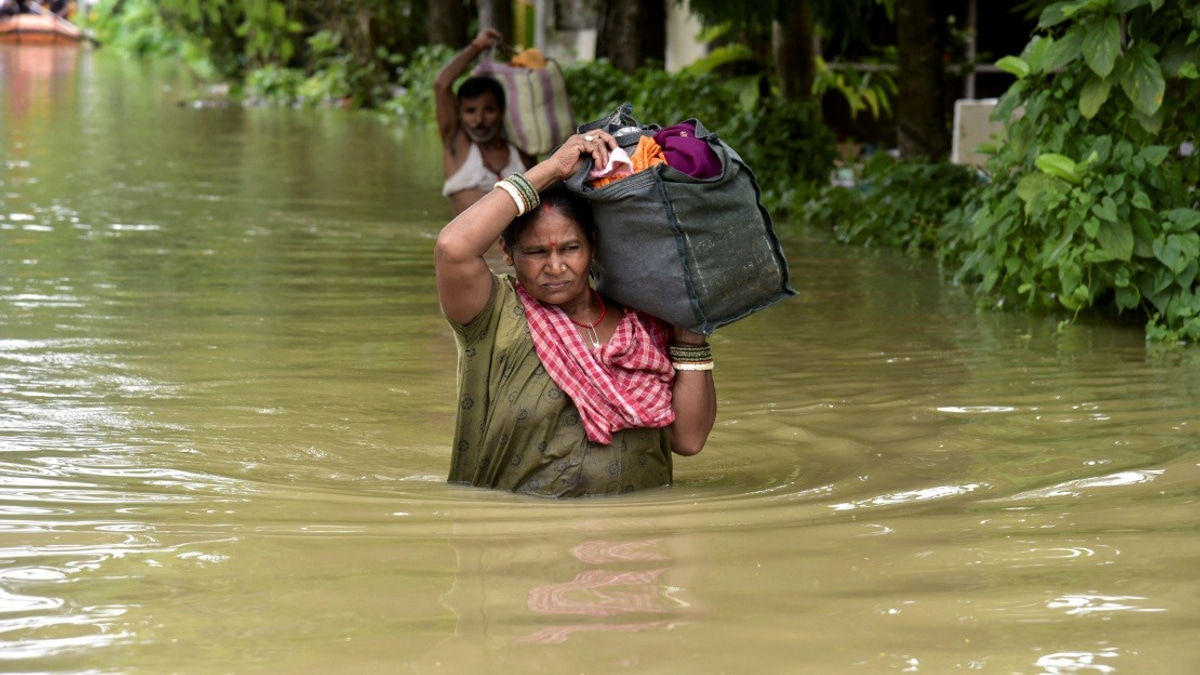 Assam Floods Kill 62, Displace Over 1.1 Million as Crisis Deepens