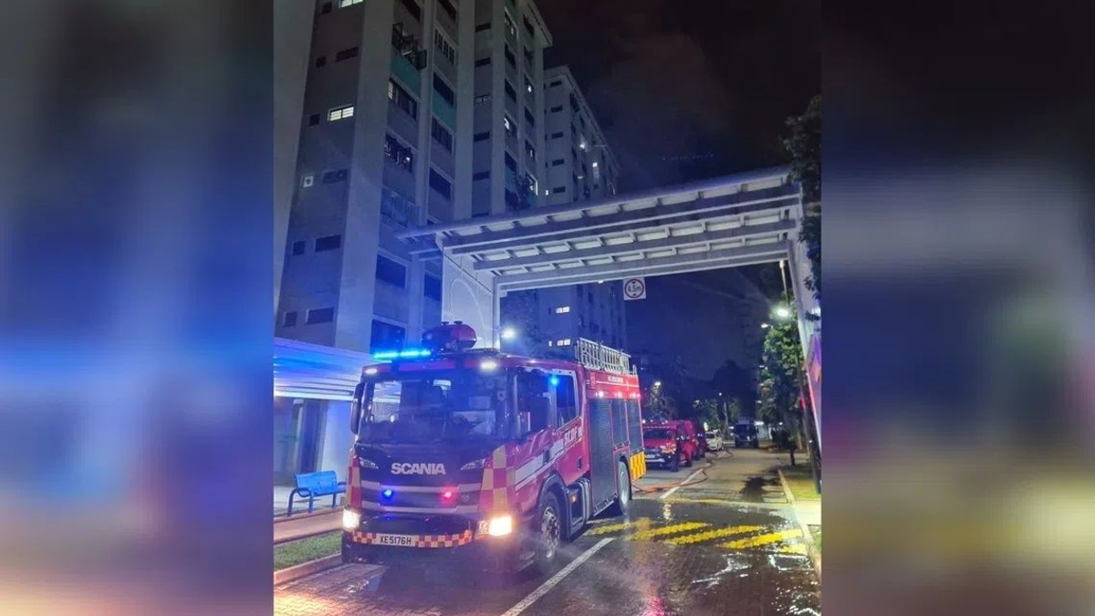 One dead, two firefighters hurt in Singapore HDB flat blaze