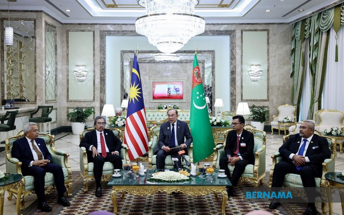 Anwar's Turkmenistan Visit Marks Strategic Energy Partnership, Deepens Central Asian Ties