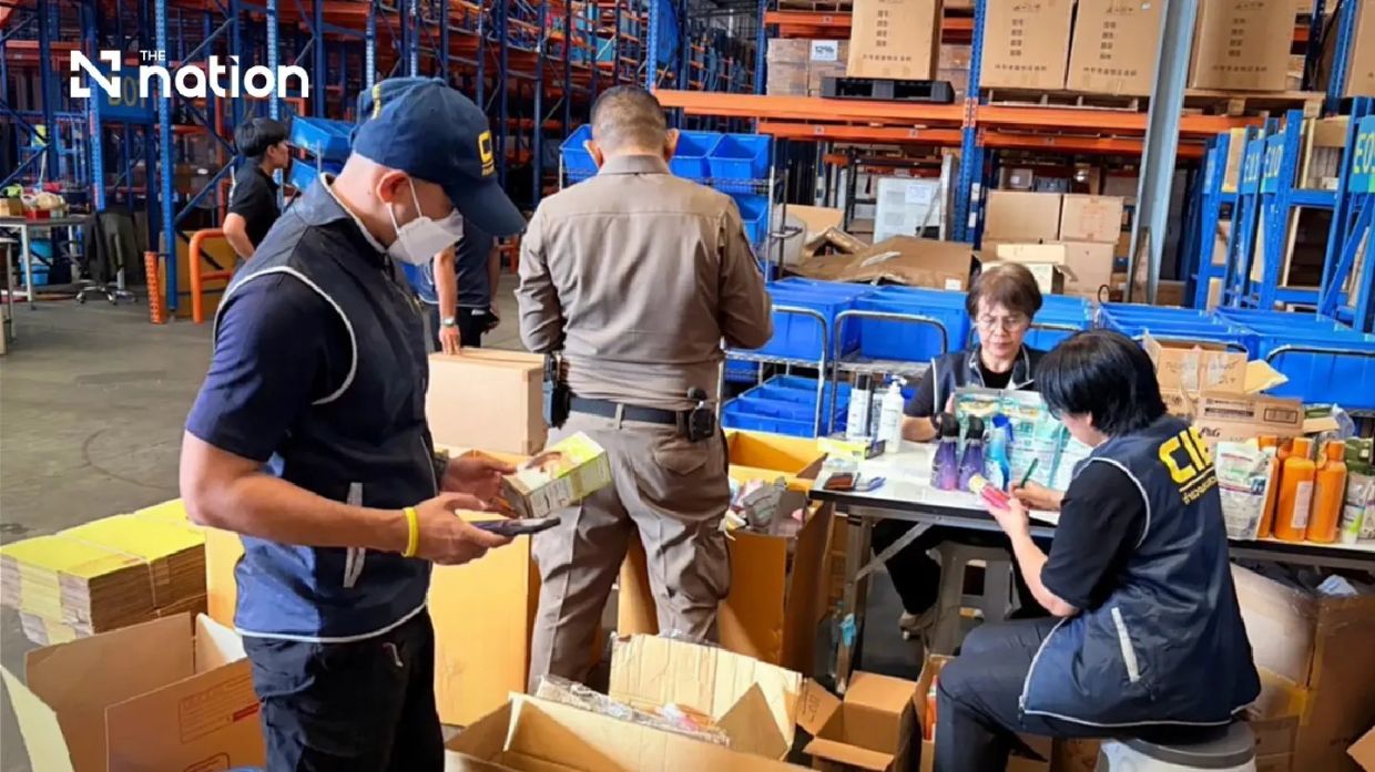 Thailand Police Bust Major Illegal Japanese Product Smuggling Operation in Warehouse Raid