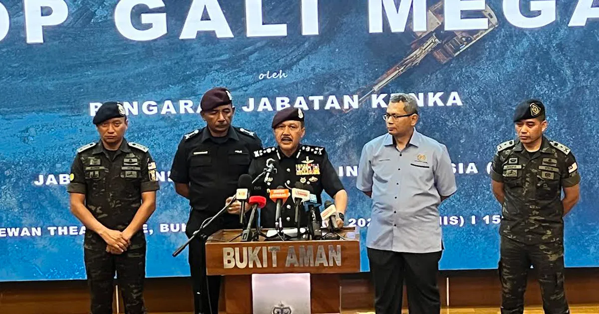 Authorities Seize RM119 Million in Assets During Coordinated Illegal Mining Sweep