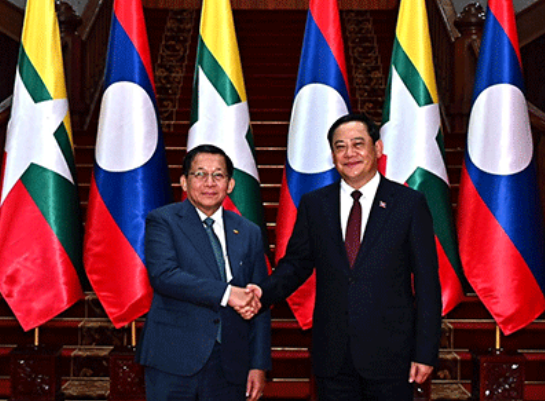 Myanmar and Laos Deepen Ties as President Min Aung Hlaing Concludes Three-Day State Visit