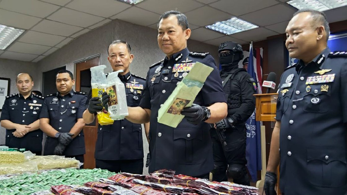 Police Dismantle Major Drug Operation in Masai, Arrest Two with Record RM8.49 Million Haul