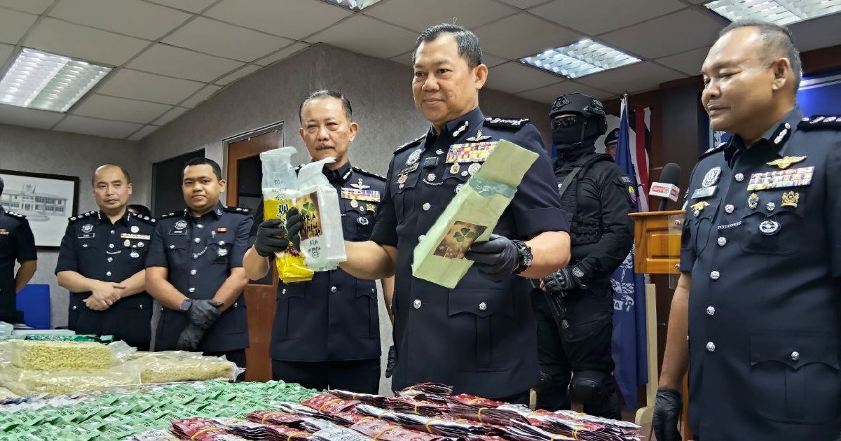 Police Dismantle Major Drug Operation in Masai, Arrest Two with Record RM8.49 Million Haul