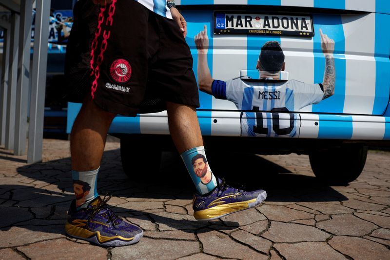 Czech Fan's Unwavering Faith in Argentina: From Maradona Statues to Messi Murals