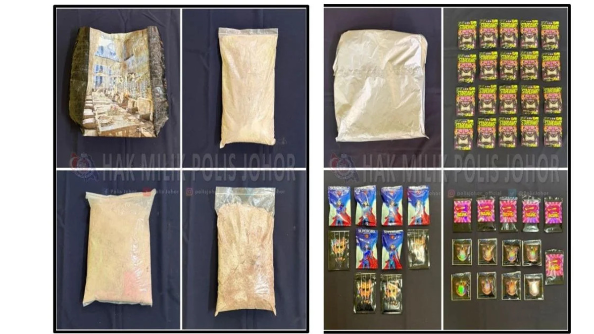 Drug Syndicate Dismantled in Kulai: Married Couple Arrested in RM3.59 Million Narcotics Seizure