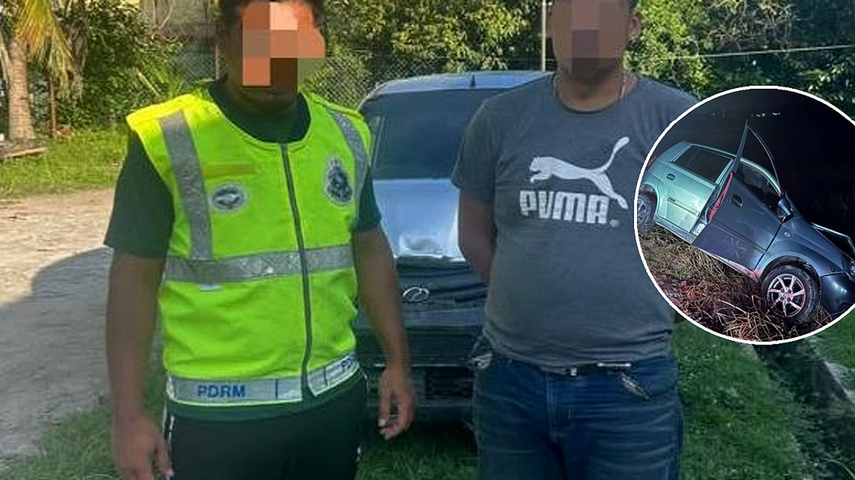 Driver arrested after high-speed pursuit and ramming of GOF vehicle in Kelantan