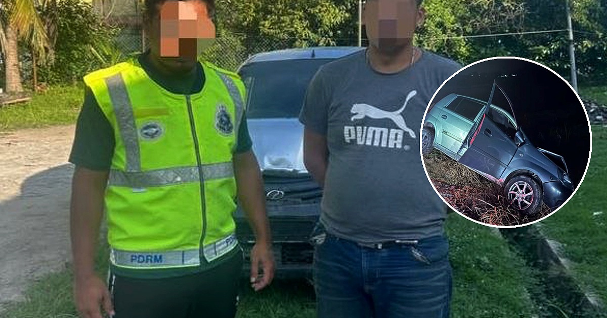 Driver arrested after high-speed pursuit and ramming of GOF vehicle in Kelantan