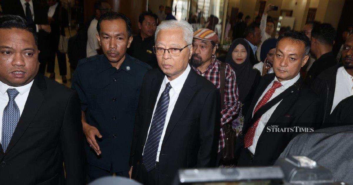 Ismail Sabri Released on RM300,000 Bail as Son Posts Security at Court
