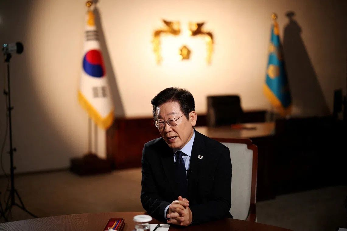 Lee Jae Myung backs four-year presidency with re-election option in South Korea constitutional push
