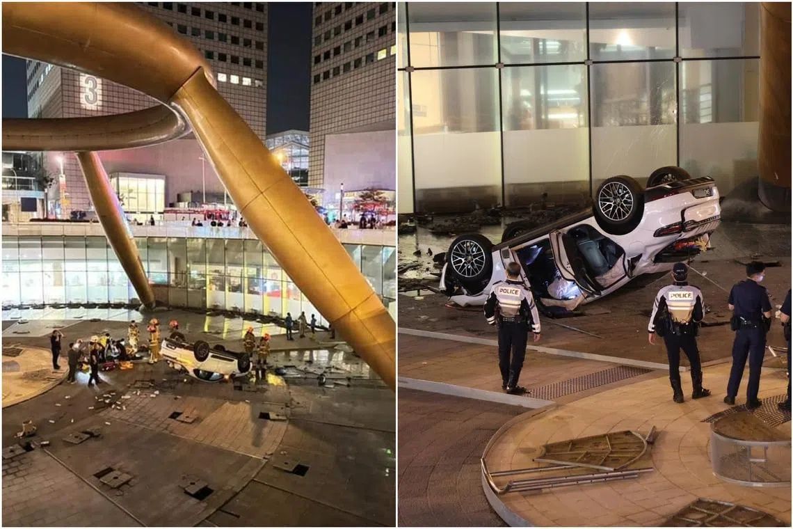 Singapore Man Jailed for Drink-Driving into Suntec Fountain, Causing Nearly S$65,000 Damage
