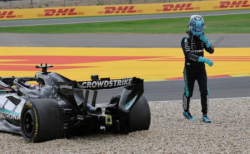 Russell's Belgian GP Crash Deepens Mercedes Title Crisis as Technical Gremlins Plague Team