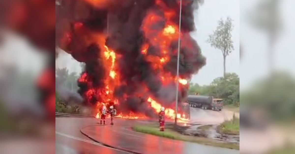Fuel Tanker Driver Held in Custody Over Fatal Temerloh Crash