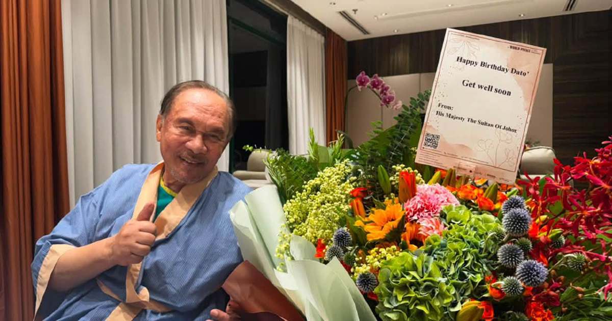 Anwar Expresses Gratitude to Royal Family for Birthday Wishes and Recovery Prayers
