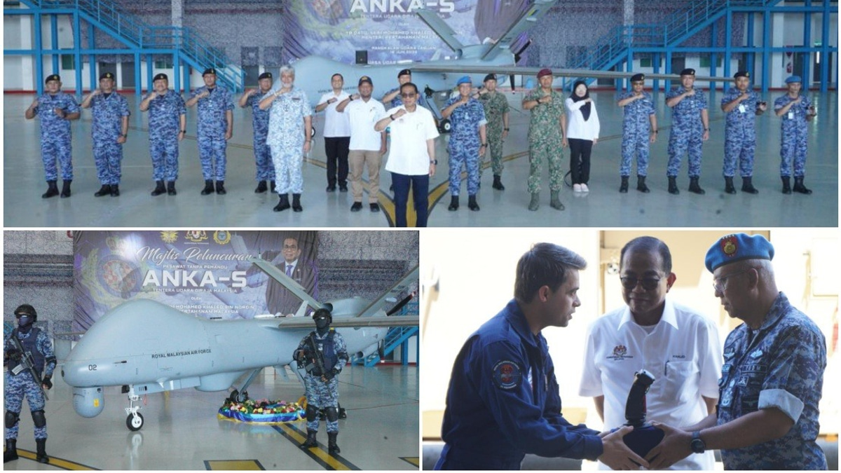 RMAF's ANKA-S Drone Transforms Malaysia's Maritime Watch Over South China Sea