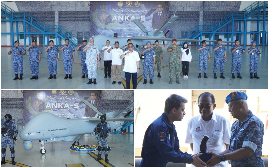 RMAF's ANKA-S Drone Transforms Malaysia's Maritime Watch Over South China Sea