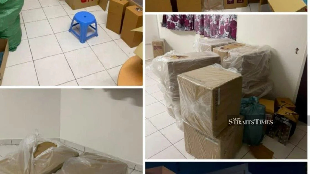 RM769,480 Illicit Cigarette Haul Seized in Johor Baru, Three Foreigners Arrested