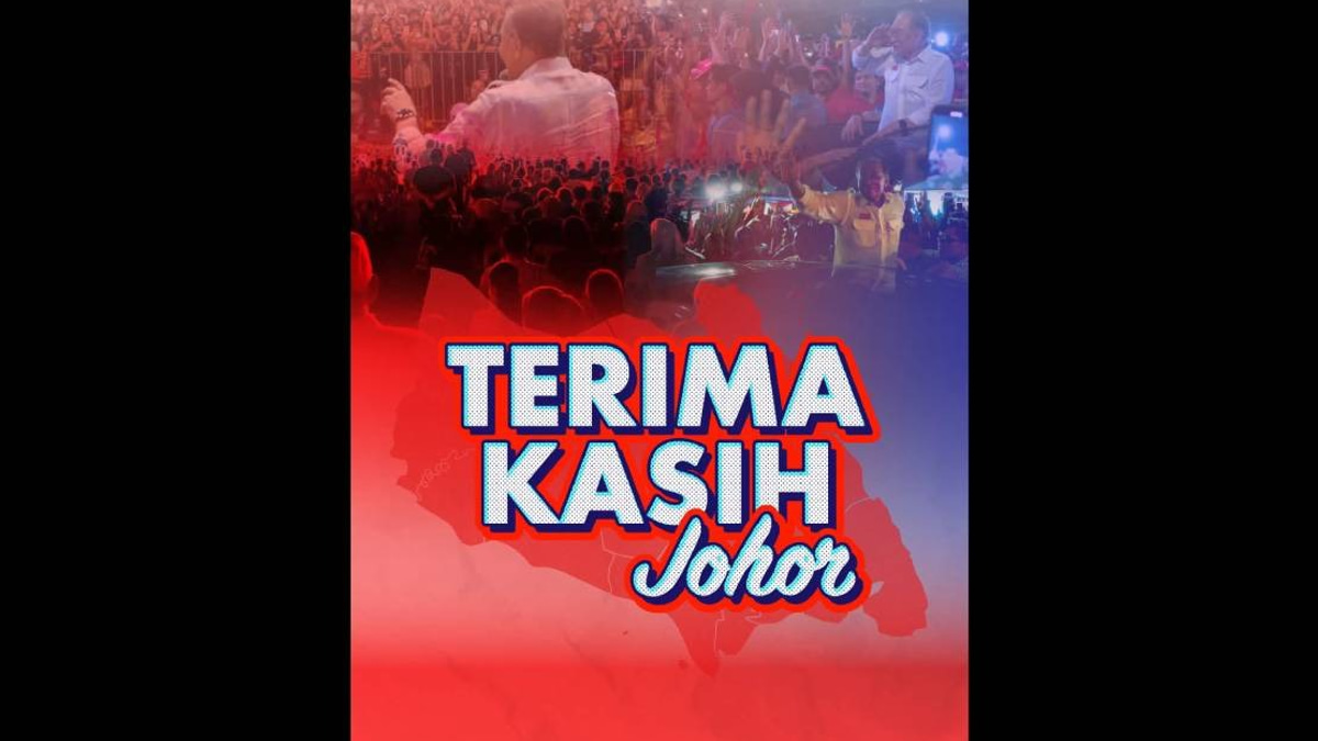 Anwar Extends Gracious Congratulations to BN Following Johor State Election Victory