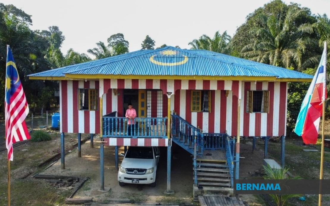 Teratak Gemilang: One Man's Patriotic Vision Transforms a Sabah Home Into a National Monument