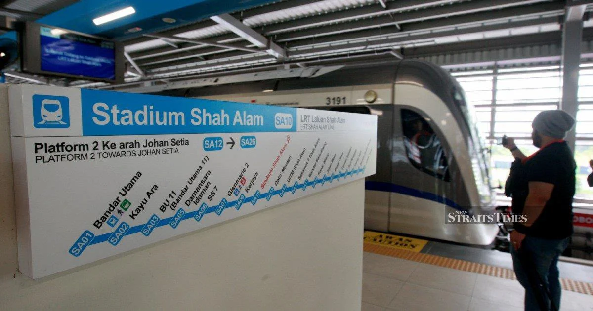 Anwar Ibrahim to inaugurate Shah Alam LRT3 line ahead of Monday launch
