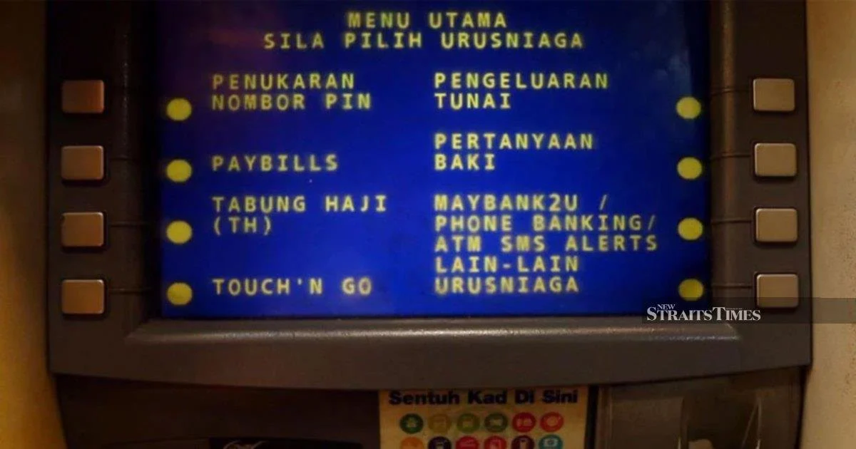 Bank Negara urges public to report unexpected ATM charges at own-bank machines