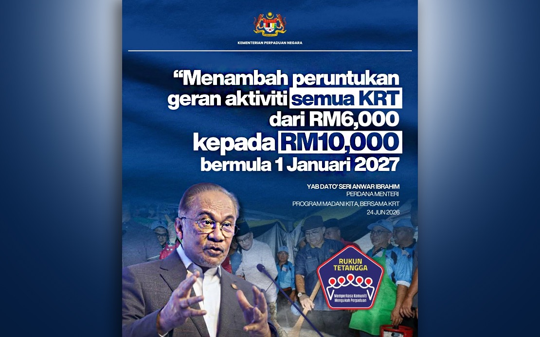 KRT Grant Boost to Strengthen Grassroots Unity Efforts Across Malaysia