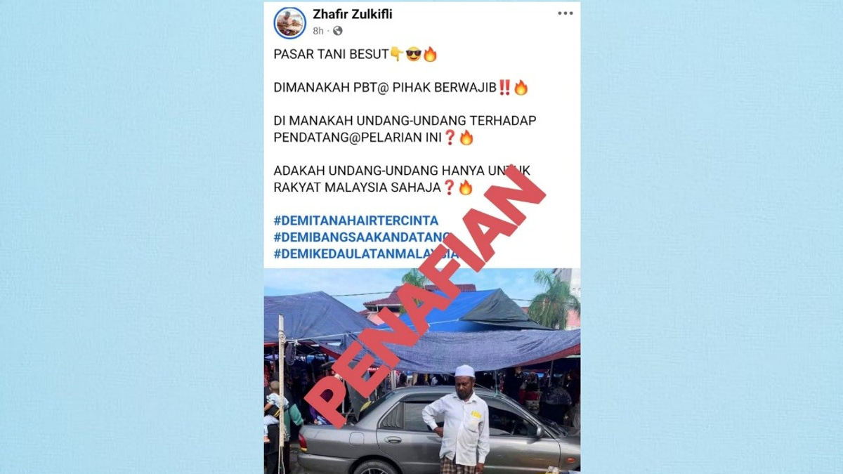 Terengganu FAMA Denies Foreign Traders At Its Farmers' Markets