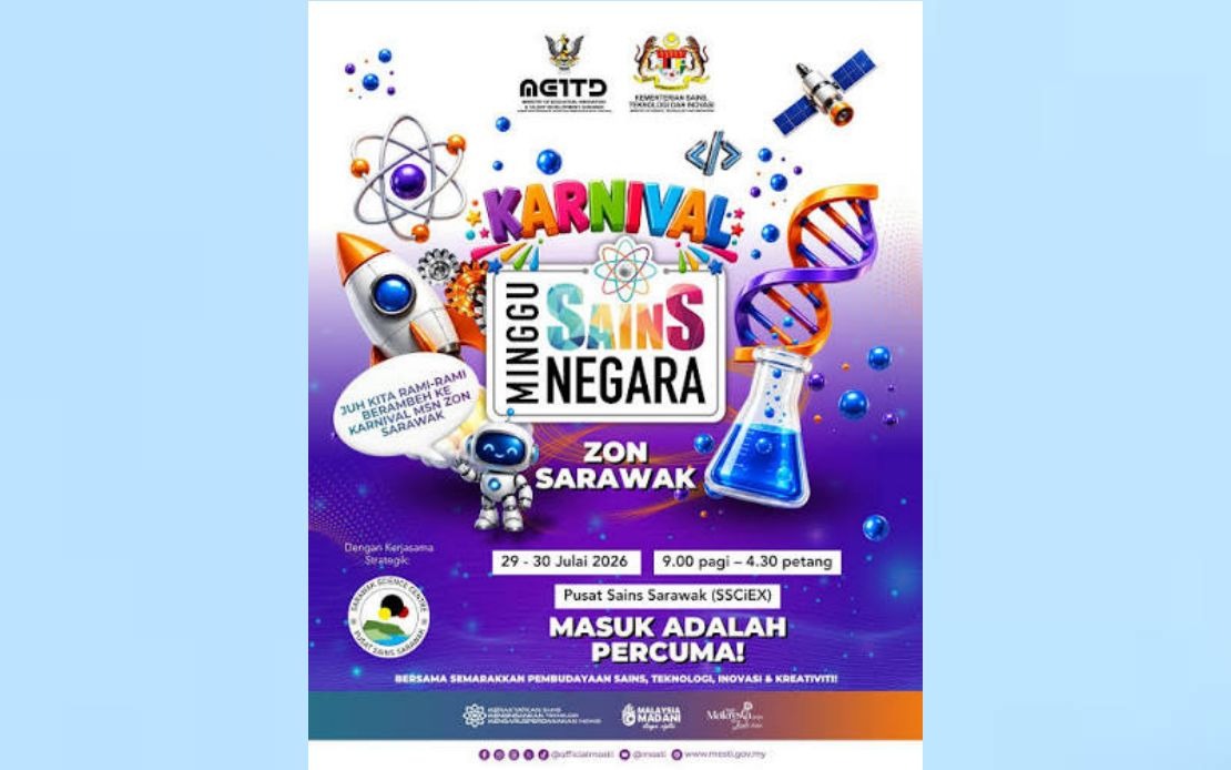 Sarawak Hosts National Science Week Carnival to Bring Innovation Culture to Rural Communities