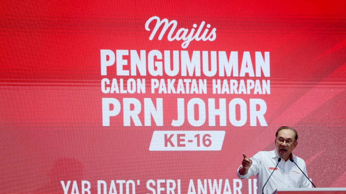 Federal Government Channels RM16 Billion to Johor Against RM14 Billion State Revenue, Says Anwar