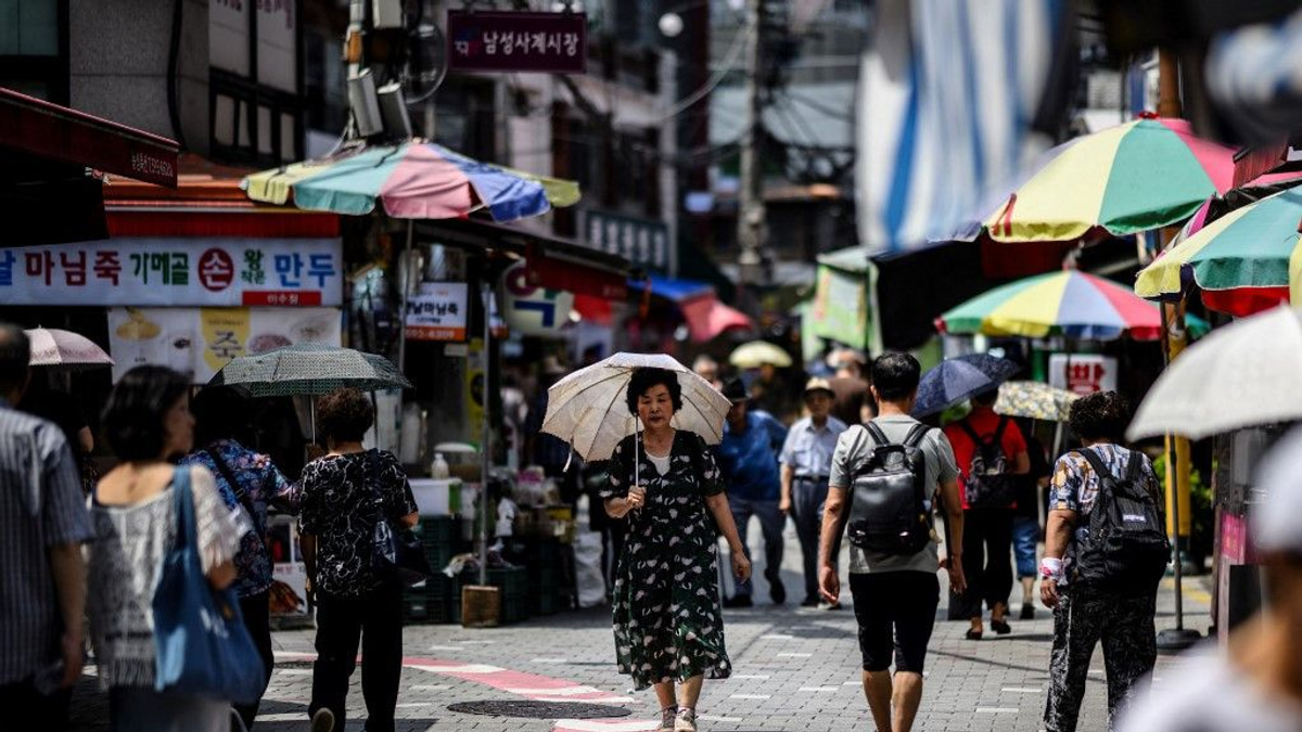 South Korea swelters as mercury hits record 41.4°C amid relentless heatwave