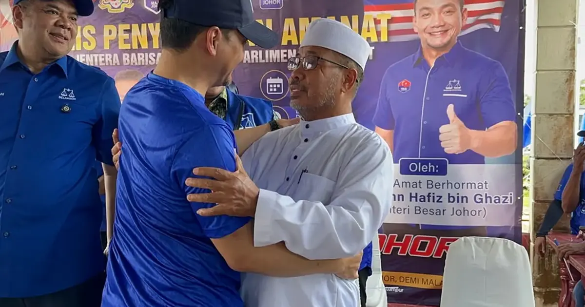 Onn Hafiz 'touched' as PAS leaders join BN event in Batu Pahat