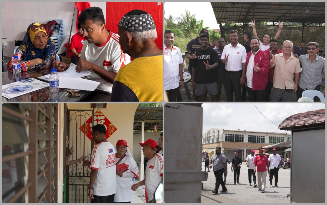 Paloh PH Candidate Hospitalised for Slipped Disc as Johor Campaign Intensifies