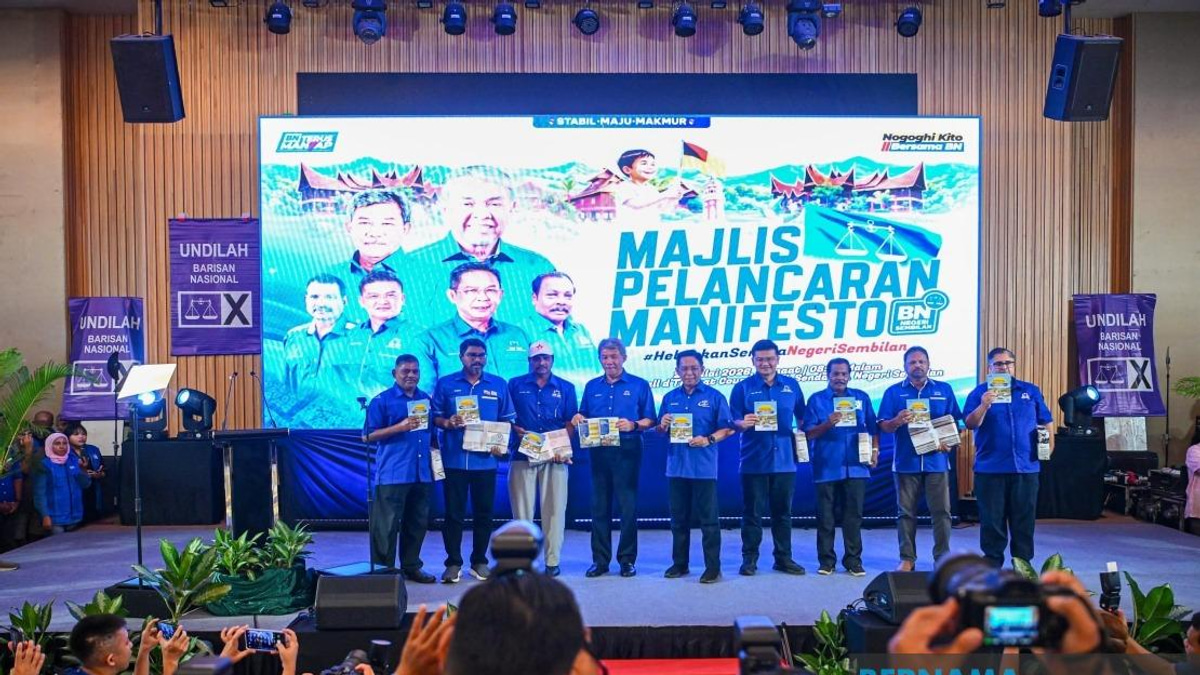 BN Rolls Out Nine-Point Manifesto Ahead of Negeri Sembilan State Election