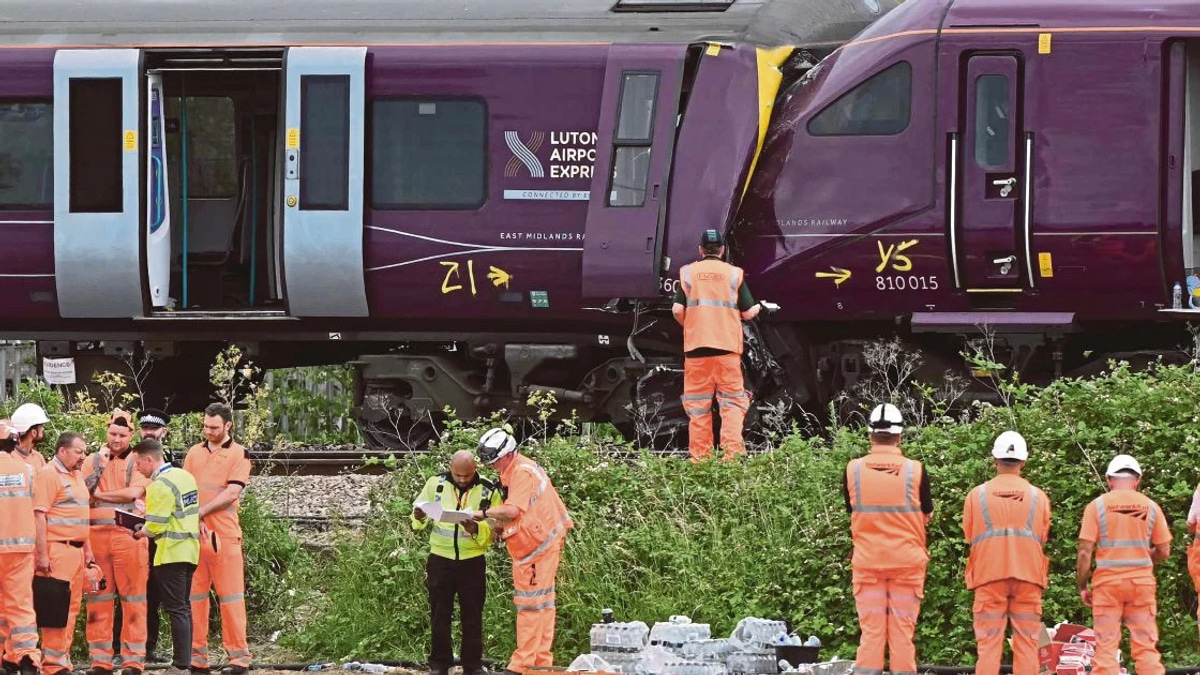 Train Driver Dead, 28 Hospitalised After Major Collision North of London