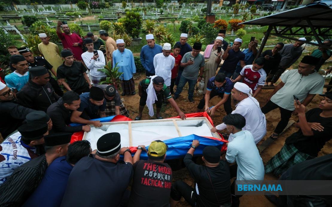 Police Corporal Mohamad Nur Hafiz Laid To Rest Following Sabah Electric Shock Tragedy