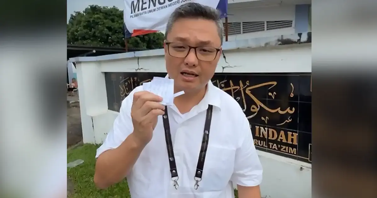 Pakatan Harapan Activist Alleges Vote-Counting Misconduct at Polling Station