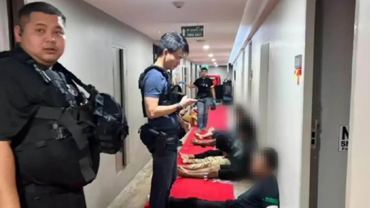 Thai Police Dismantle Alleged Underground Casino and Drug Network Operating from Nonthaburi Luxury Hotel
