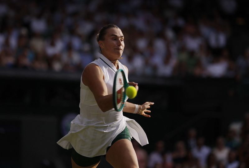 Osaka stuns top seed Sabalenka to shake up Wimbledon's women's draw