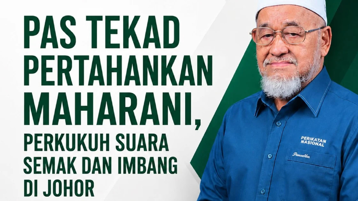 Johor PAS Makes Final Push to Retain Maharani as Party's Only State Seat
