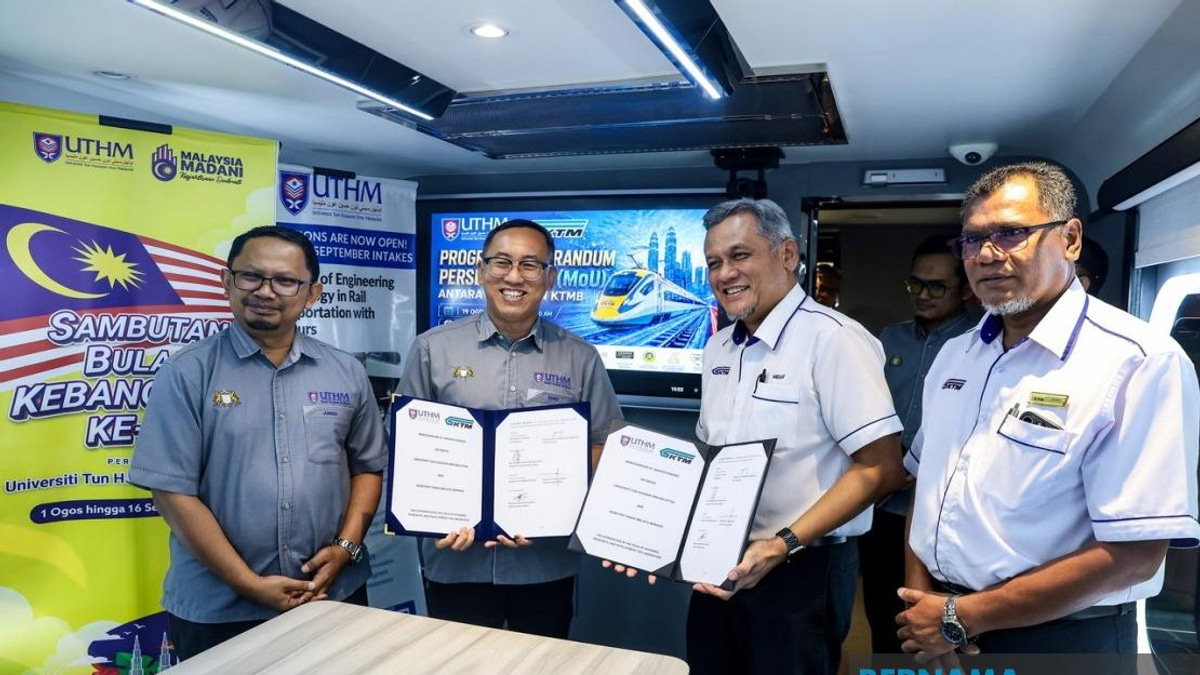UTHM and KTMB Deepen Rail Technology Partnership Through Work-Based Learning