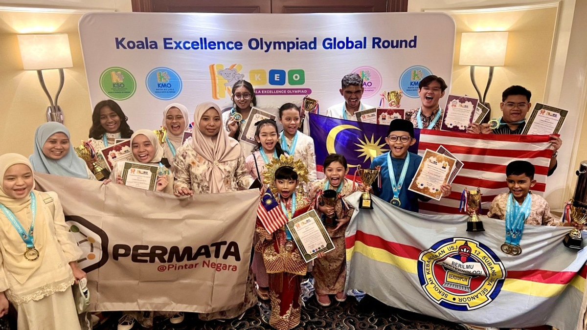 Malaysian Students Shine at Koala Excellence Olympiad, Securing Nine Awards and 22 Medals in Macau