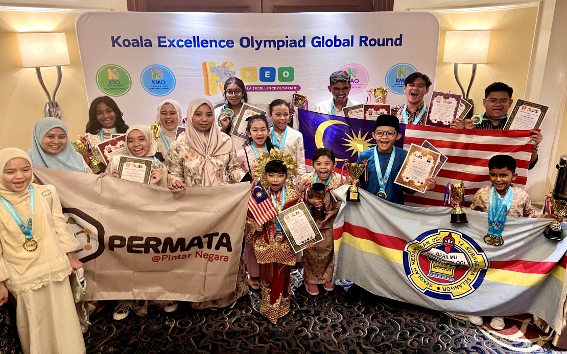 Malaysian Students Shine at Koala Excellence Olympiad, Securing Nine Awards and 22 Medals in Macau