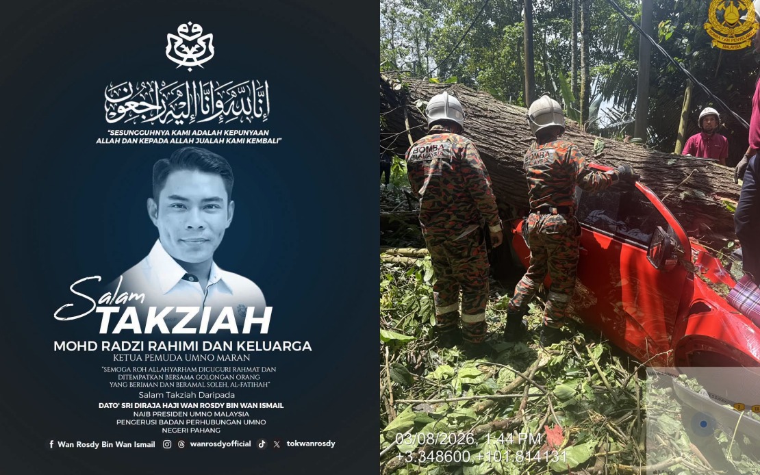Pahang Menteri Besar Mourns Loss of Dedicated Youth Leader Mohd Radzi Rahimi