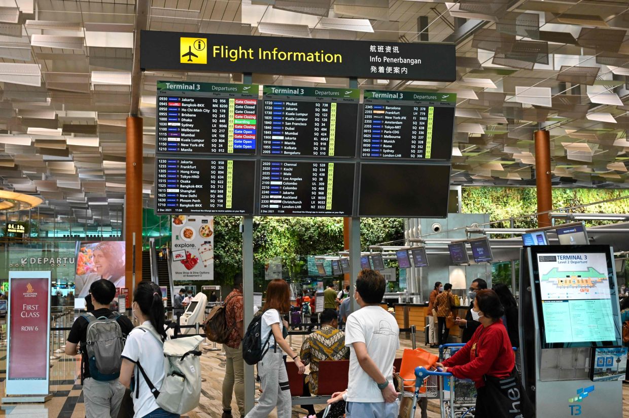 Hong Kong mother and son jailed for violent altercation at Singapore's Changi Airport