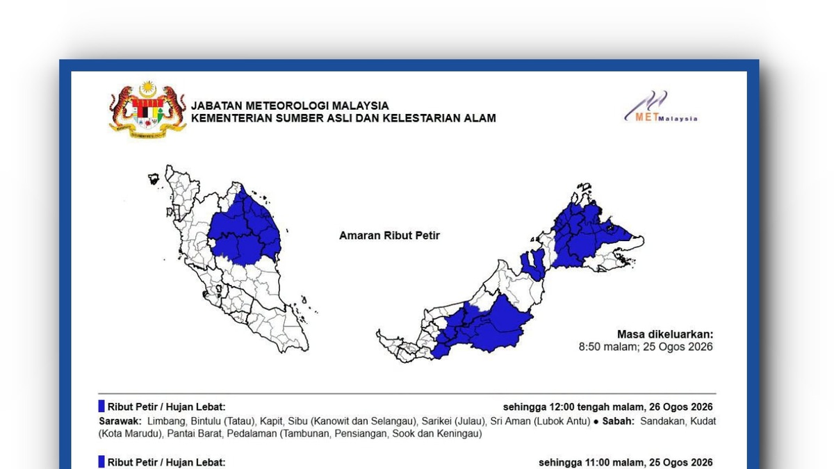 Malaysia on Alert as Tropical Storm Narra Tracks Toward Region