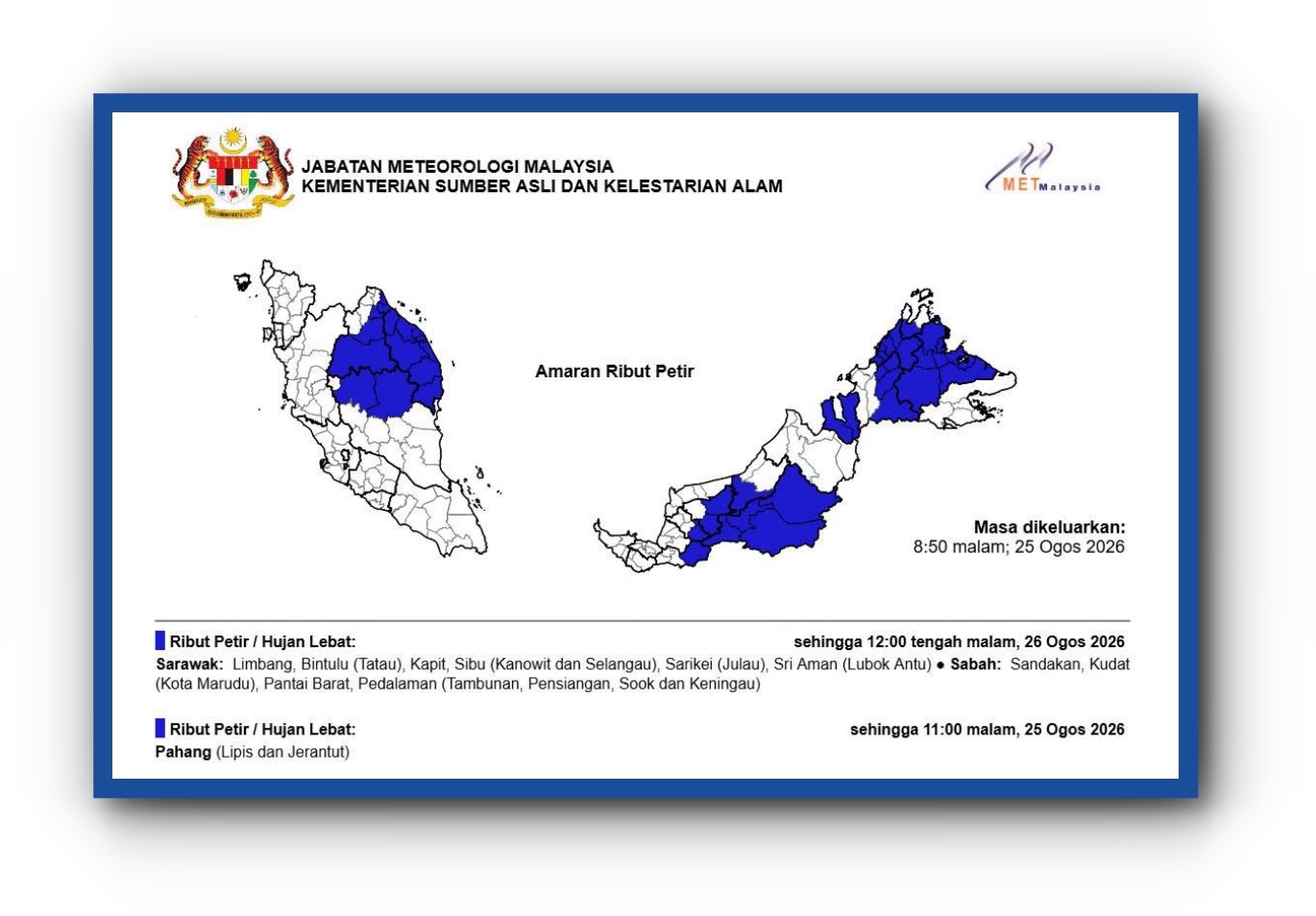 Malaysia on Alert as Tropical Storm Narra Tracks Toward Region