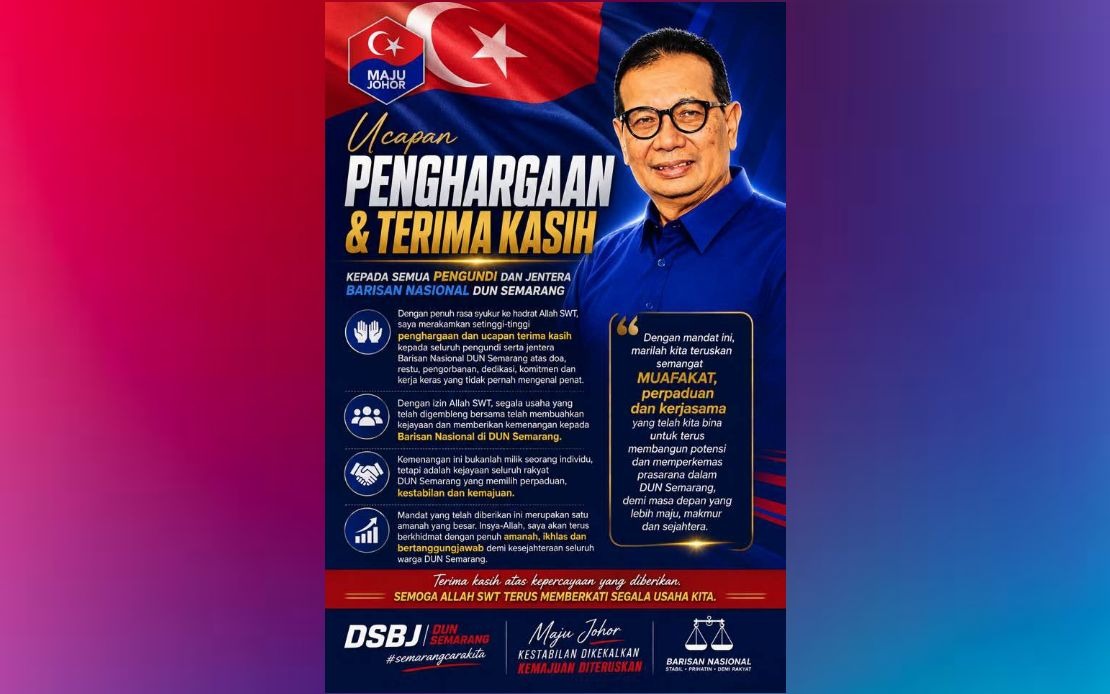 Samsolbari Jamali Secures Historic Sixth Term as Semarang State Assemblyman